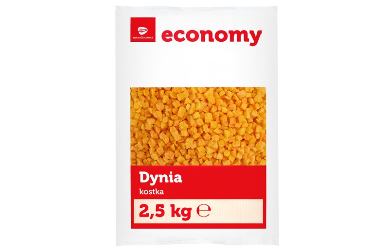 Nowość w ofercie Transgourmet Foodservice i Selgros HoReCa: dynia w kostce marki Transgourmet Economy